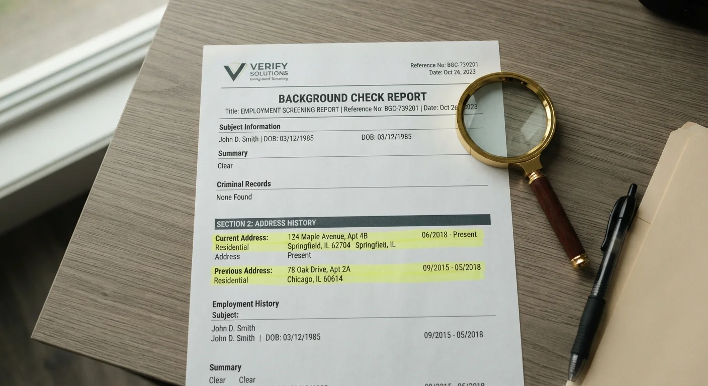 Address History on a Background Check: How It's Compiled and What It Reveals