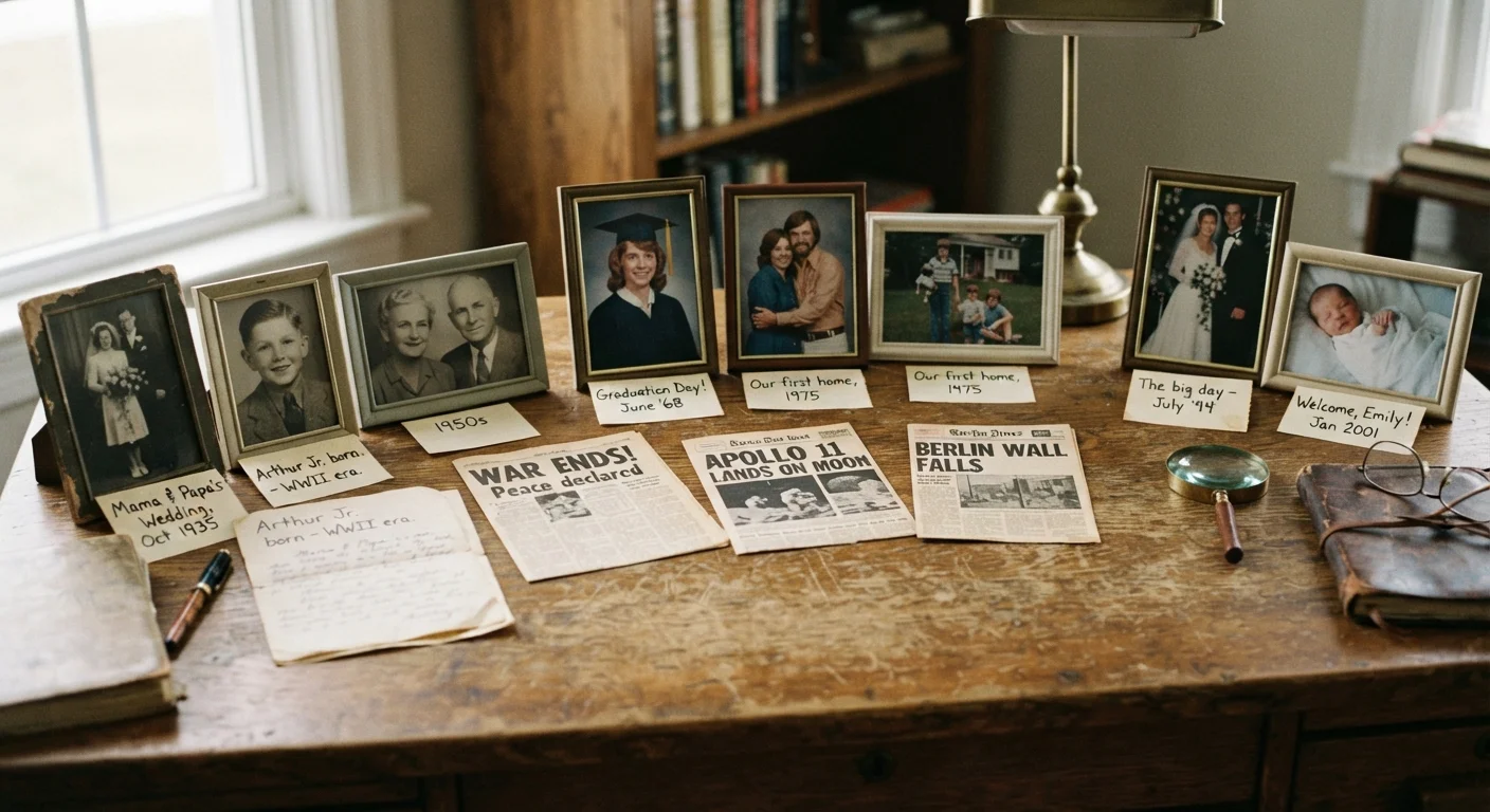 Building a Family Timeline Using Obituary Records