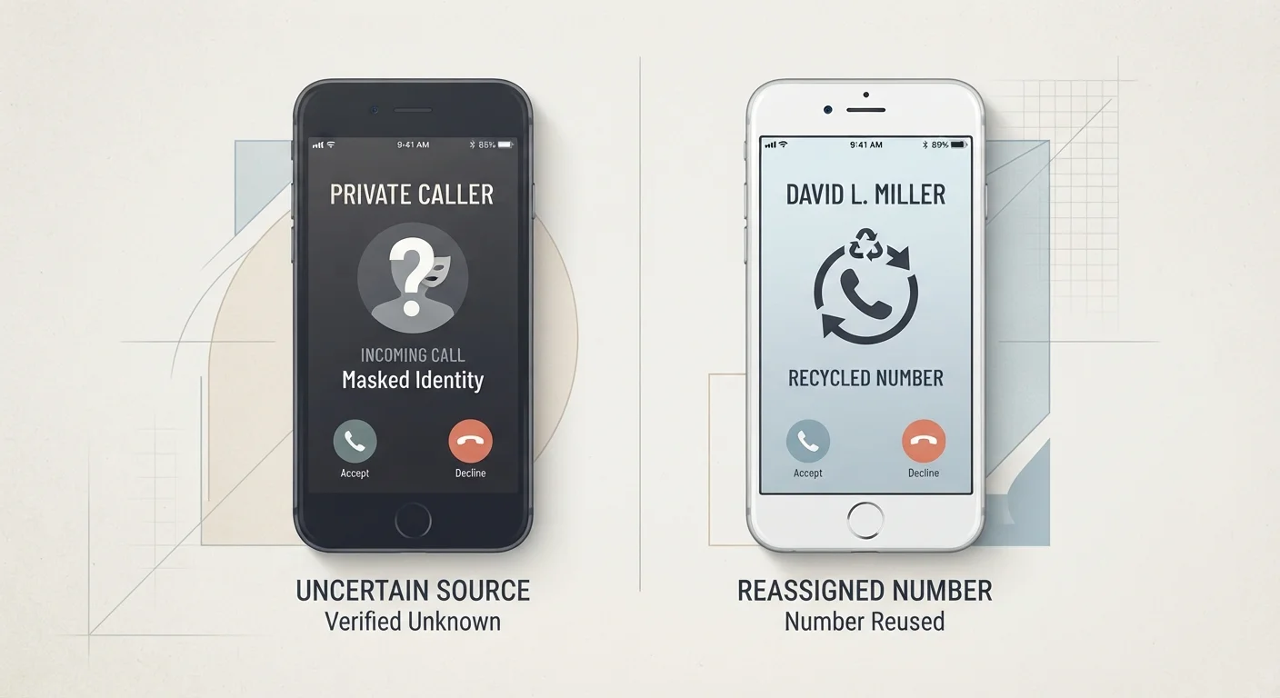 Caller ID Spoofing vs. Number Recycling: Two Very Different Reasons a Call Looks Suspicious
