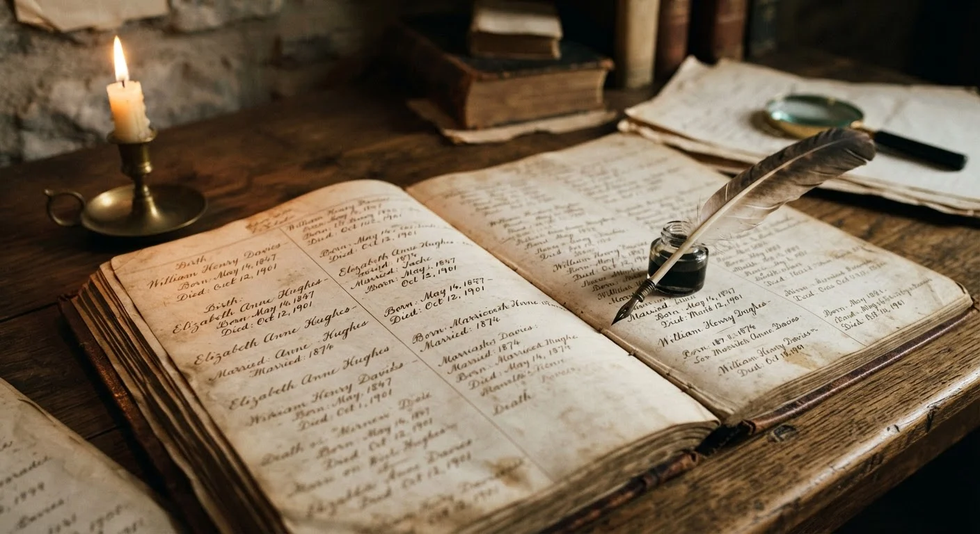 Conflicting Names, Dates, and Spellings: Navigating Inconsistency in Old Records