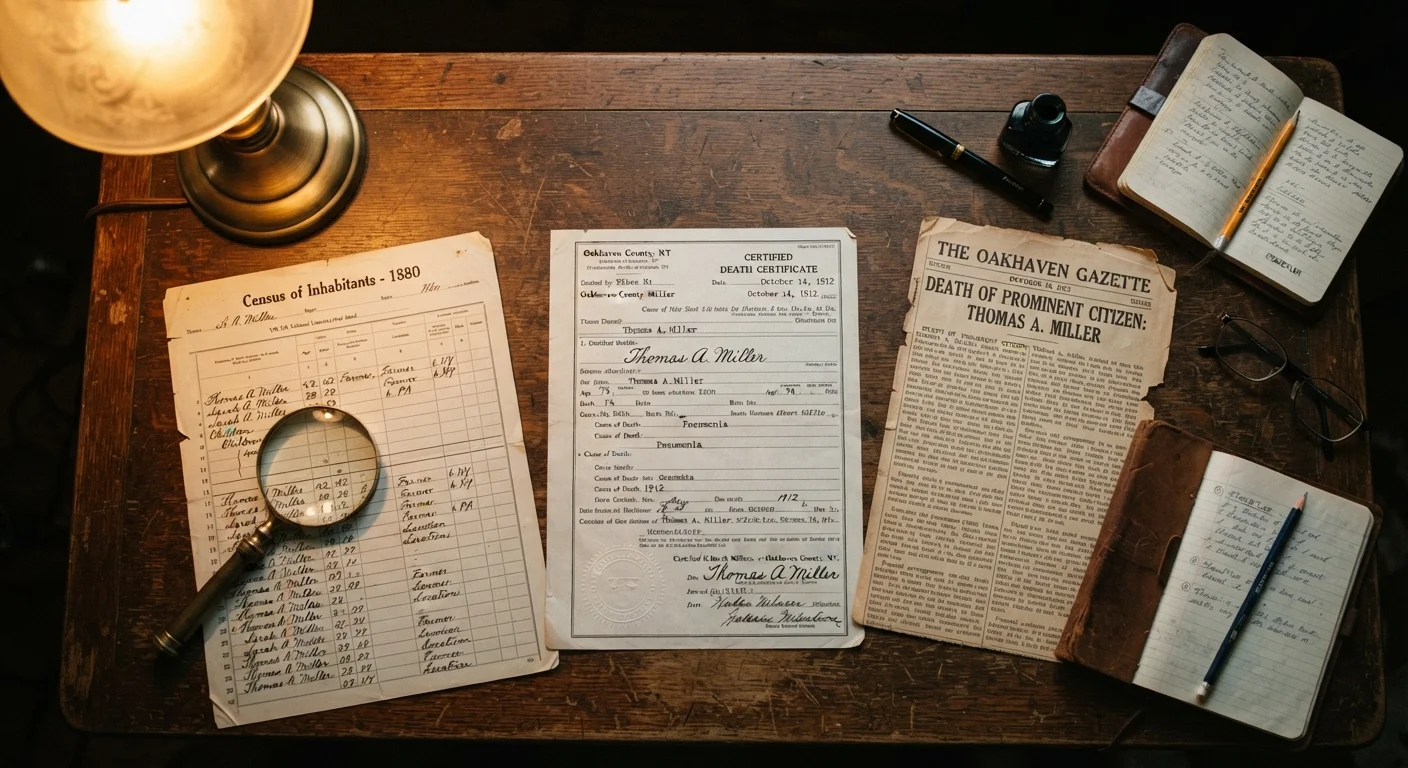 Cross-Referencing Obituary Details with Other Public Records
