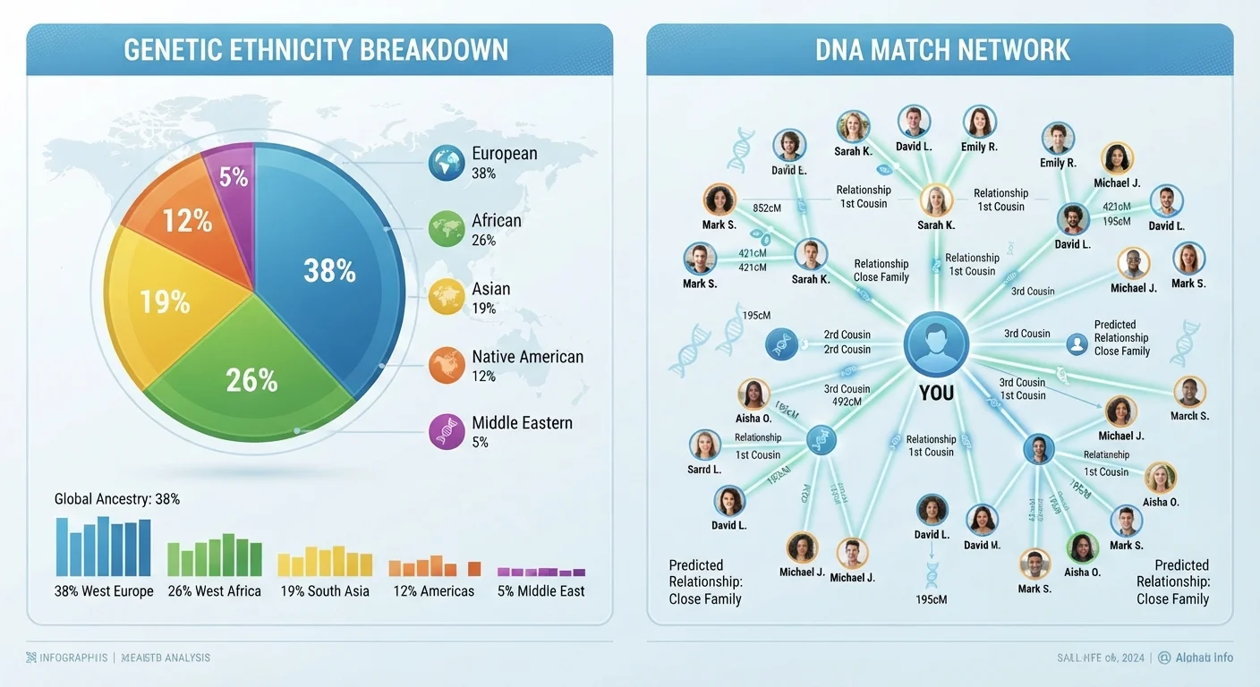 Ethnicity Estimates vs. DNA Matches: Two Very Different Tools in One Report