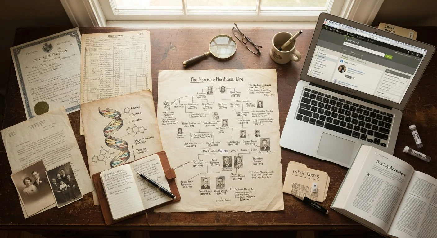 How DNA Testing Fits Into Traditional Genealogy Research