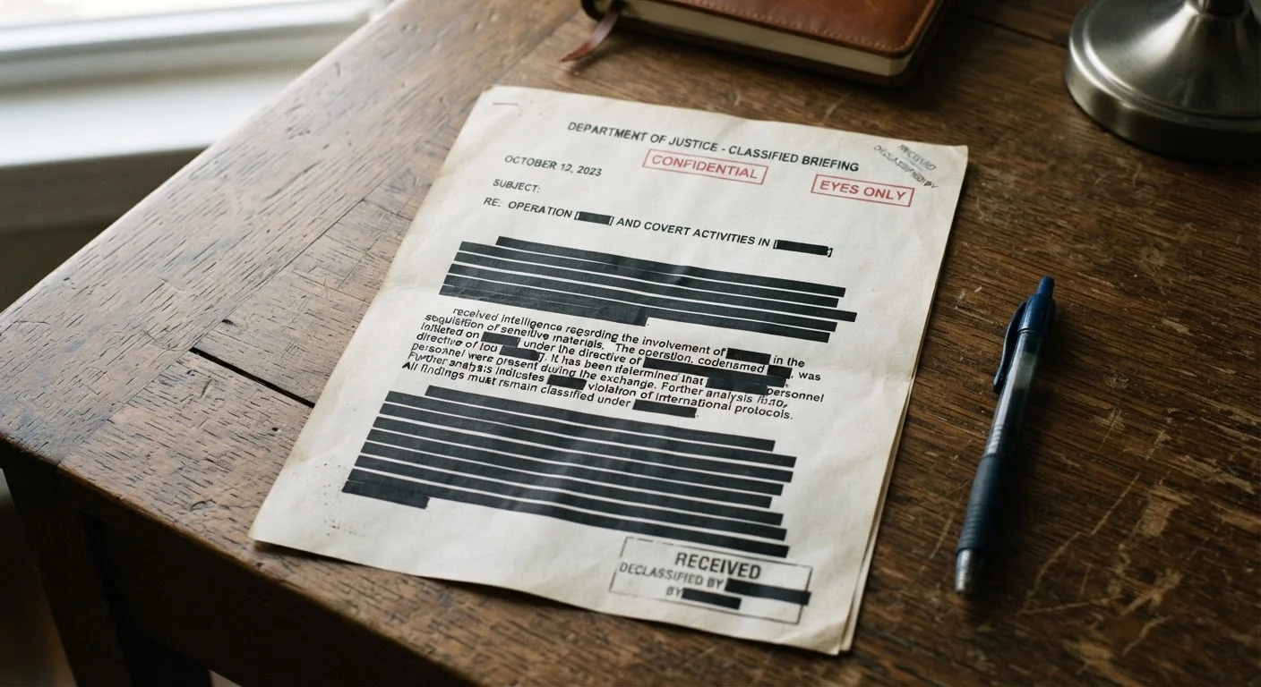 Information That Gets Redacted Before a Record Goes Public