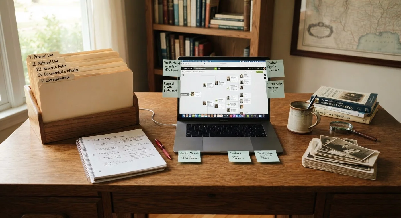 Organizing Your Research So Each Branch of Your Family Tree Stays Clear
