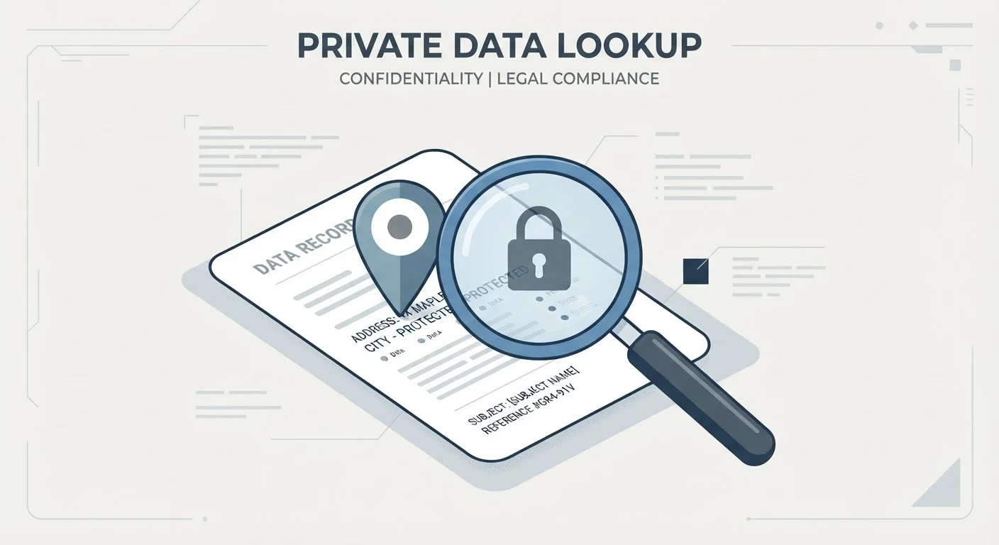 Privacy, Consent, and Legality in Address Lookup