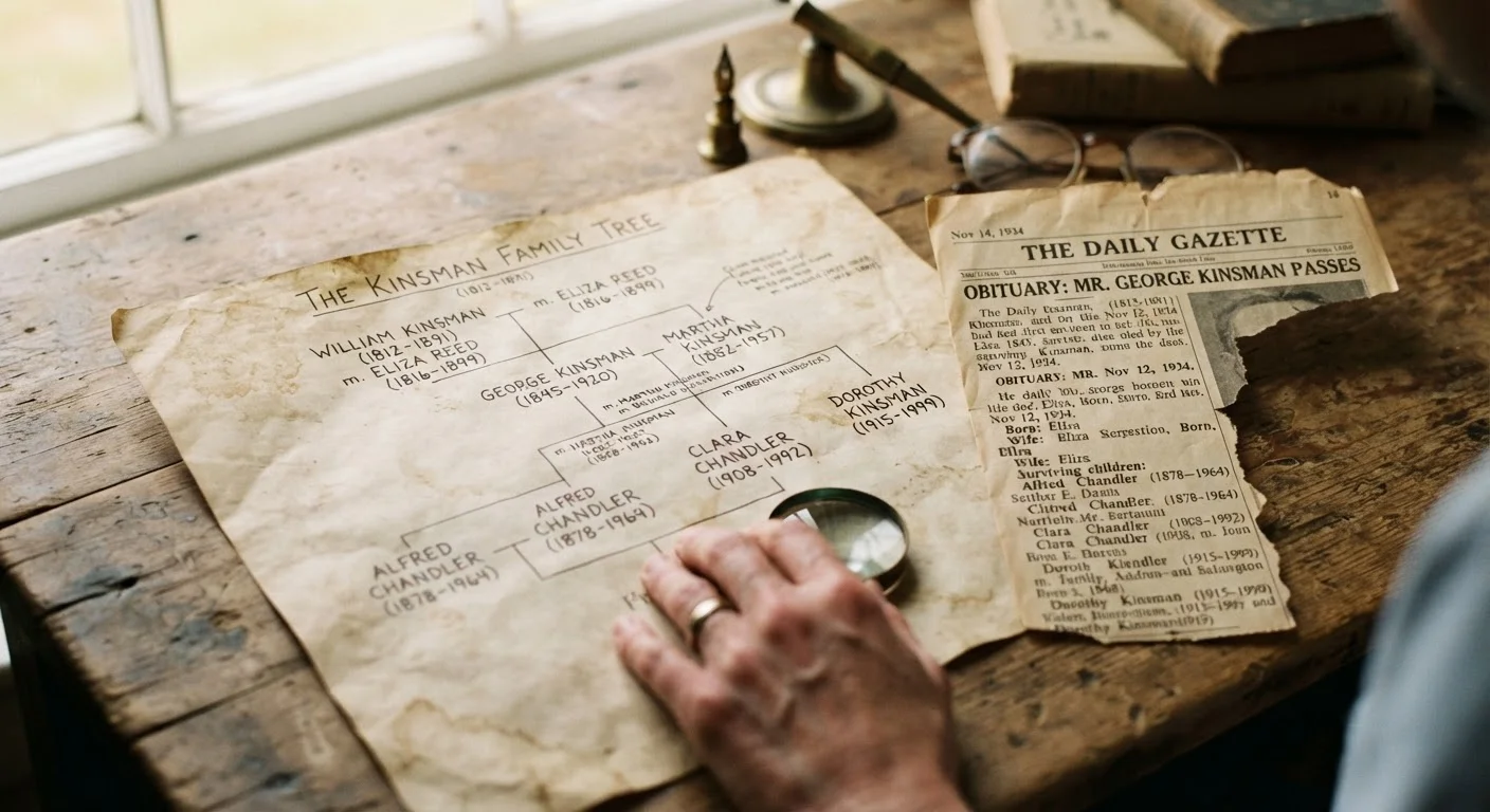Reading Between the Lines: How Obituary Language Reflects Family Structure