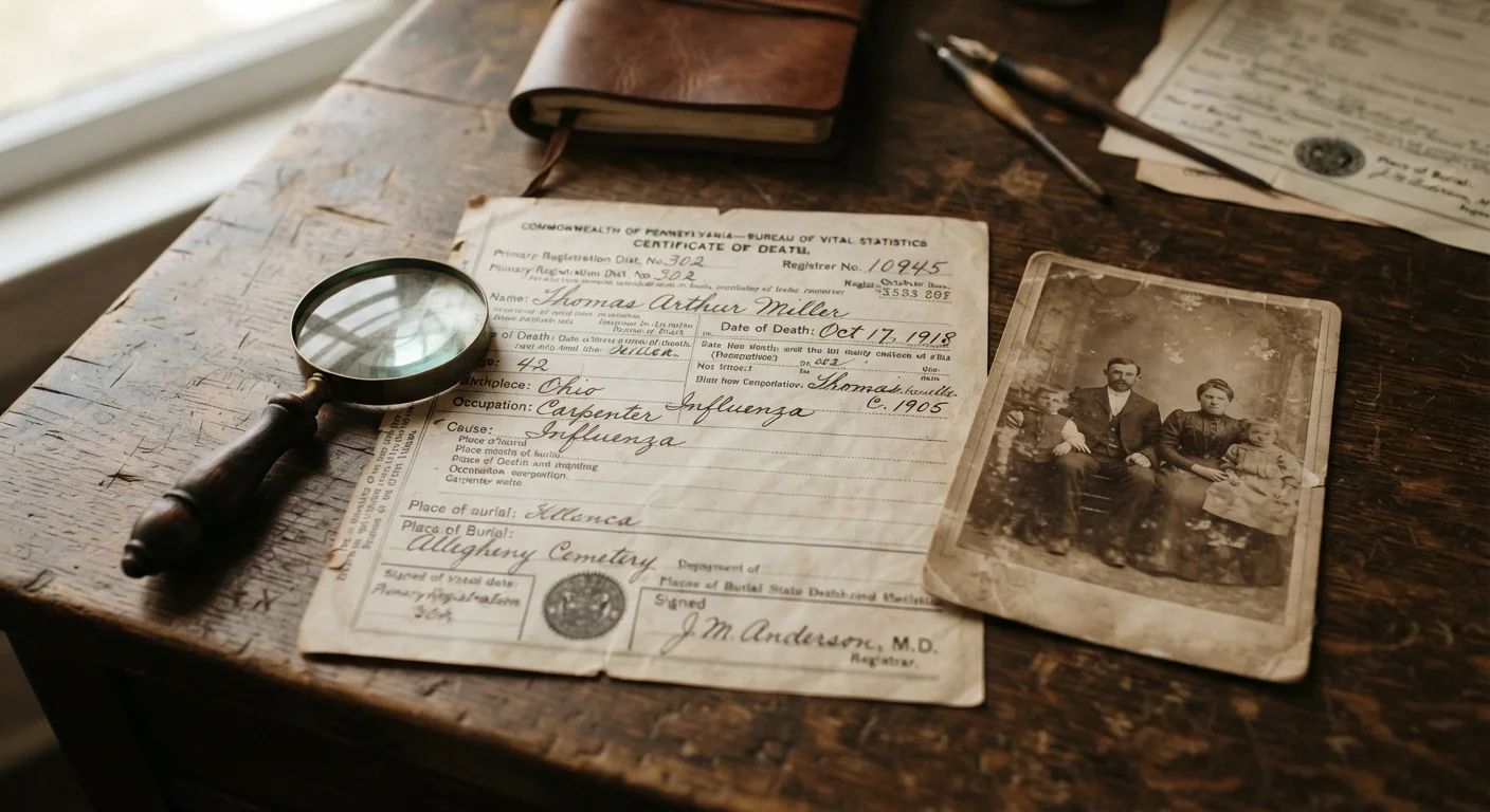 Reading Between the Lines: What a Death Certificate Can Tell You About Your Ancestors