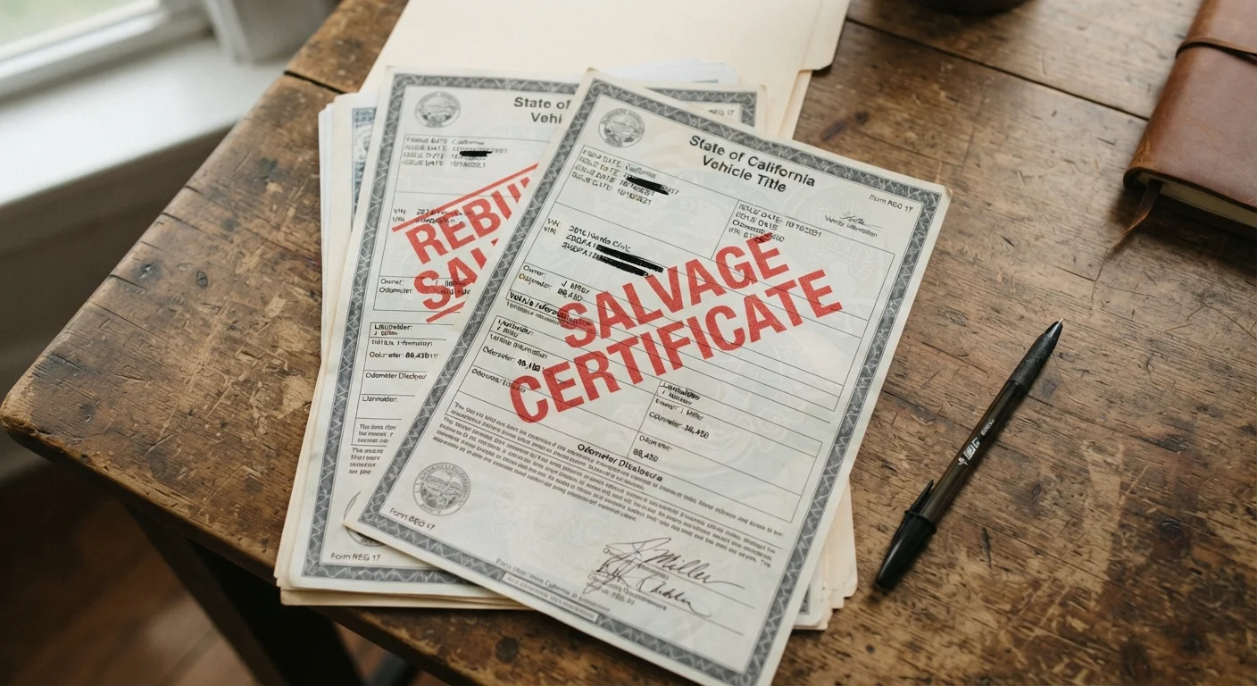 Salvage, Rebuilt, and Clean Titles: A Field Guide to Title Brands