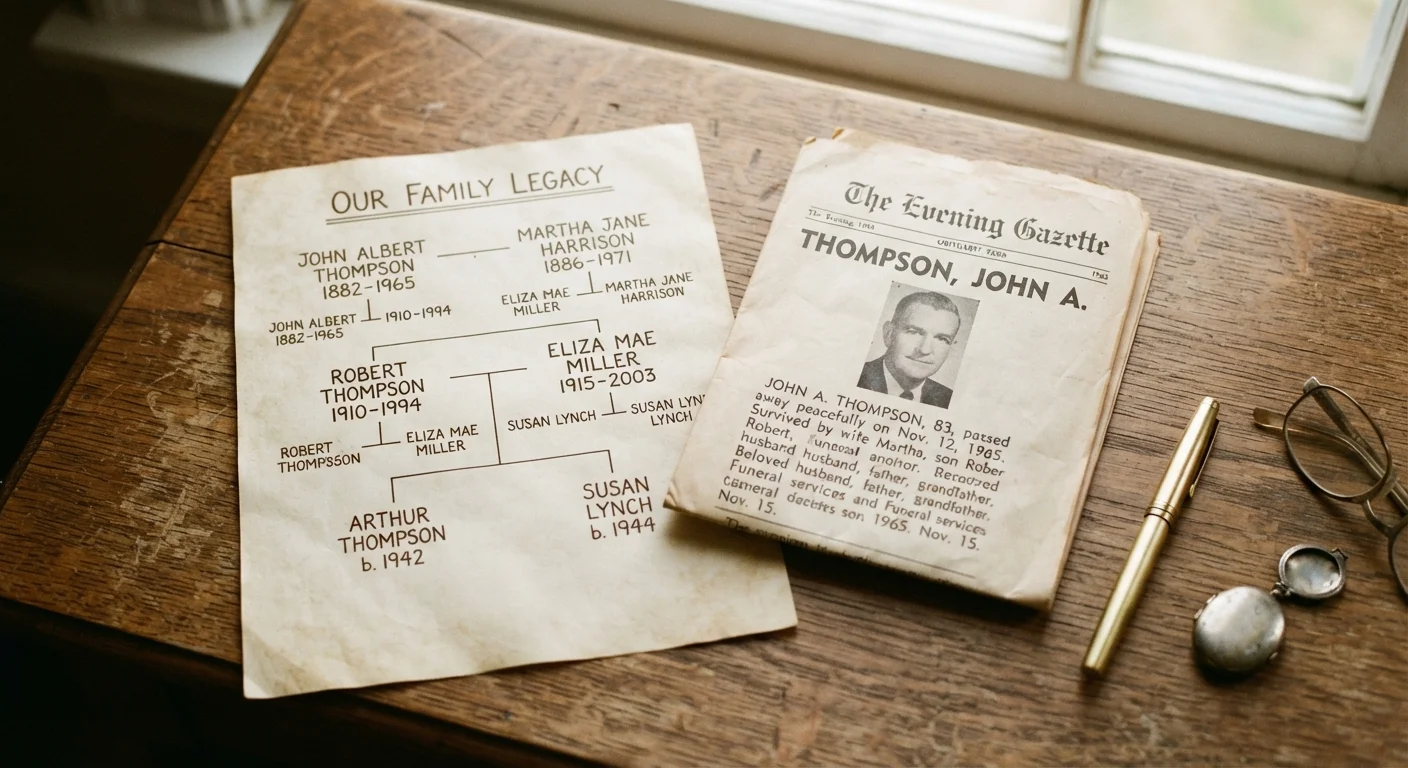 Survivors, Preceded In Death, and Other Relationship Terms in Obituaries