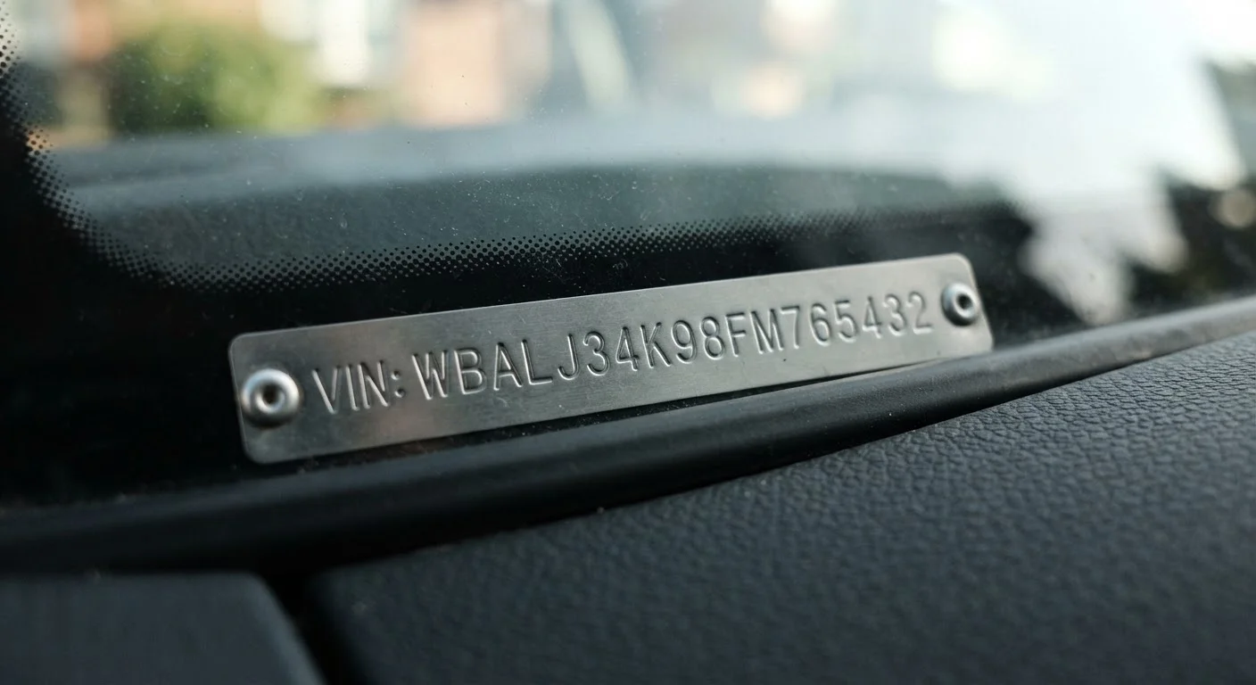 The 17-Character Code on Every Vehicle: What a VIN Actually Is