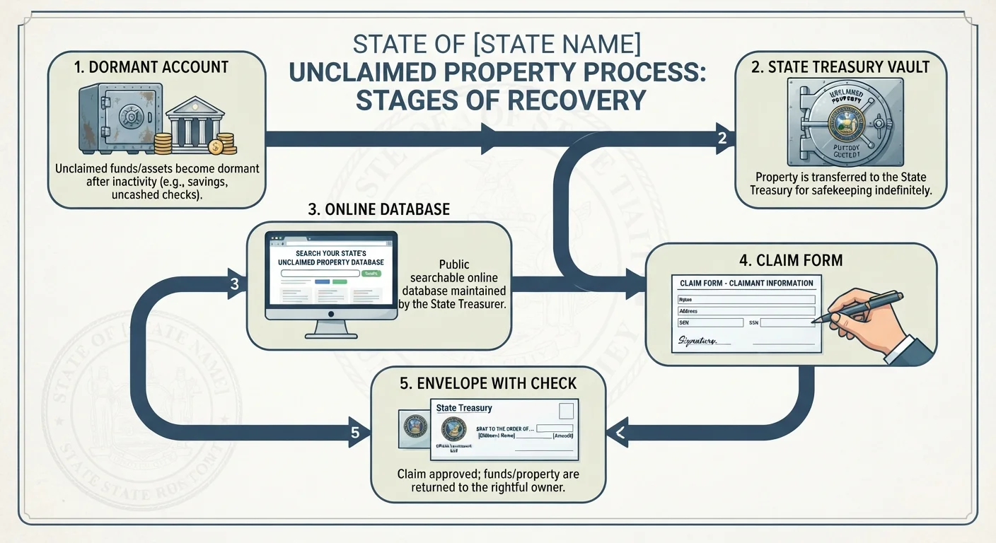 The Full Lifecycle of an Unclaimed Property Claim
