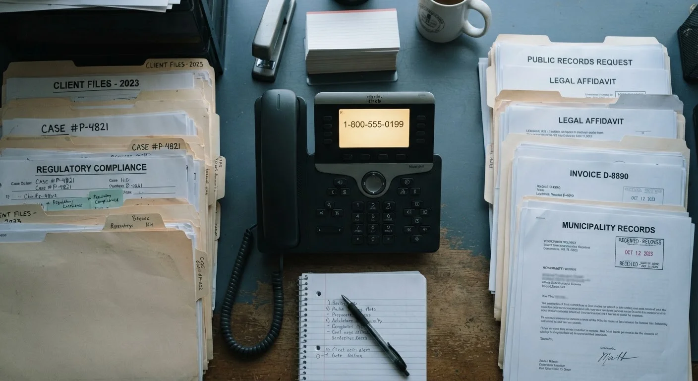 Toll-Free Numbers in Public Records: How They Work and Who Owns Them