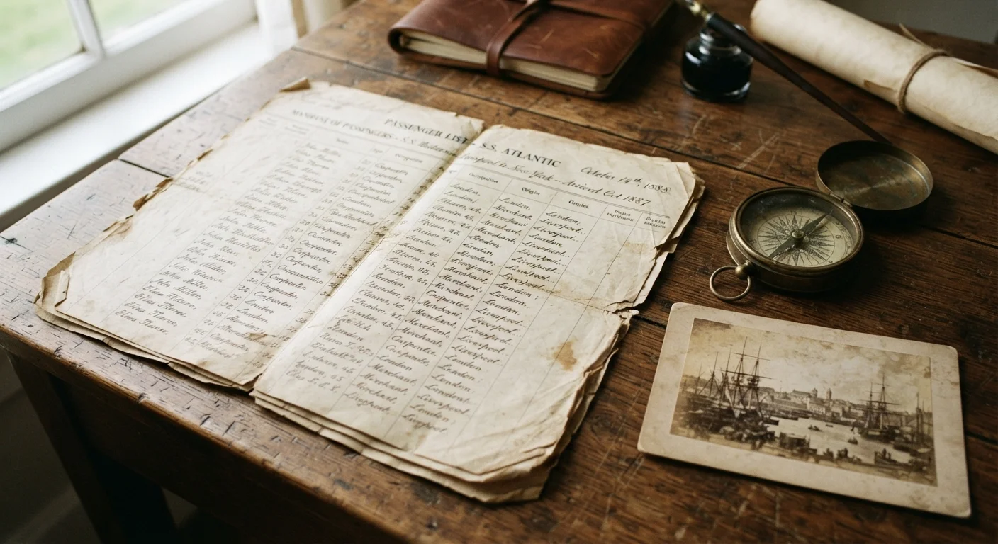 Tracing Immigrant Ancestors: Ports, Passenger Lists, and Naturalisation Papers