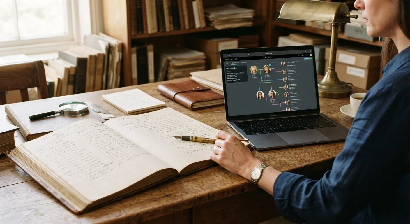 Using Online Digitised Records Alongside DNA Evidence