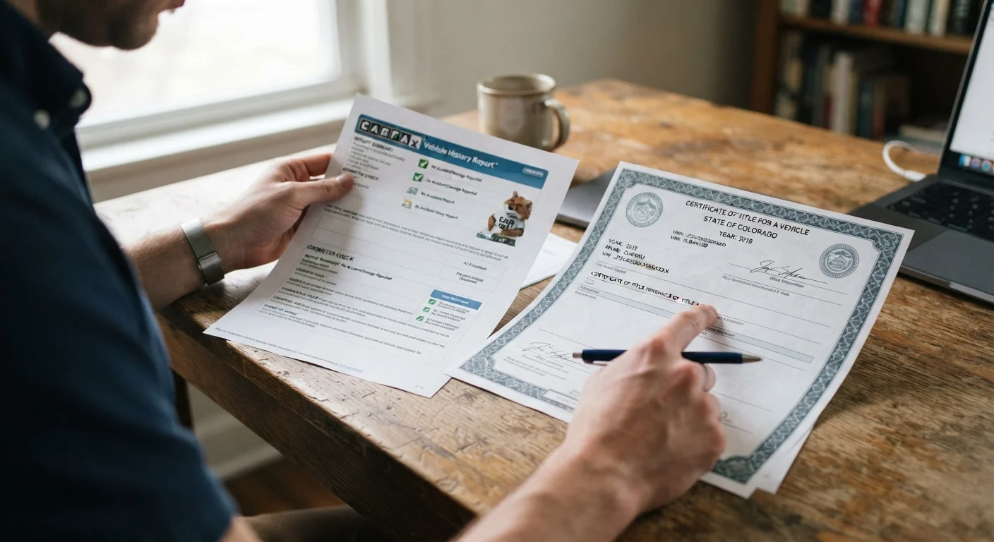 Verifying a Vehicle History Report: What to Cross-Check Against Physical Records