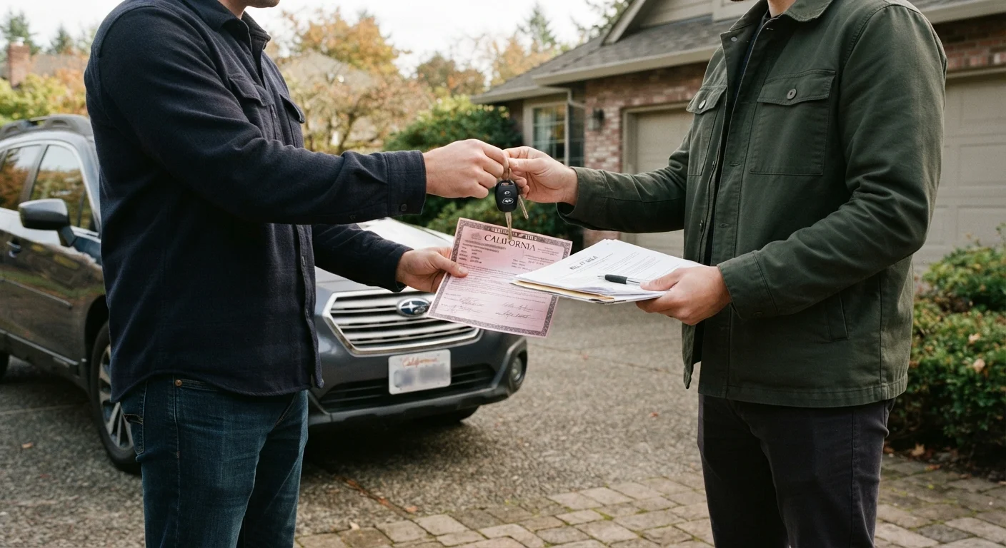 What Happens to the Title Record When a Car Is Sold Privately