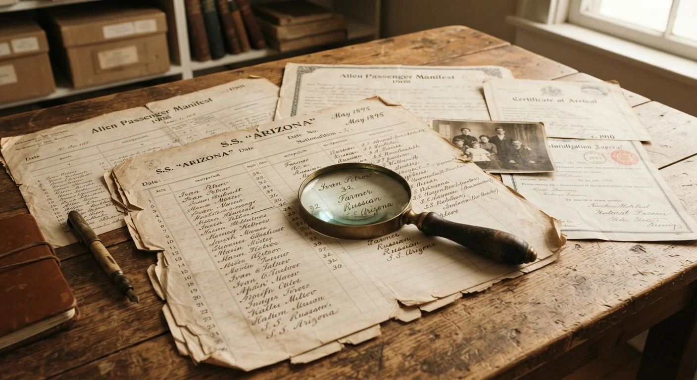 What Historic Immigration and Naturalization Papers Reveal About Your Family