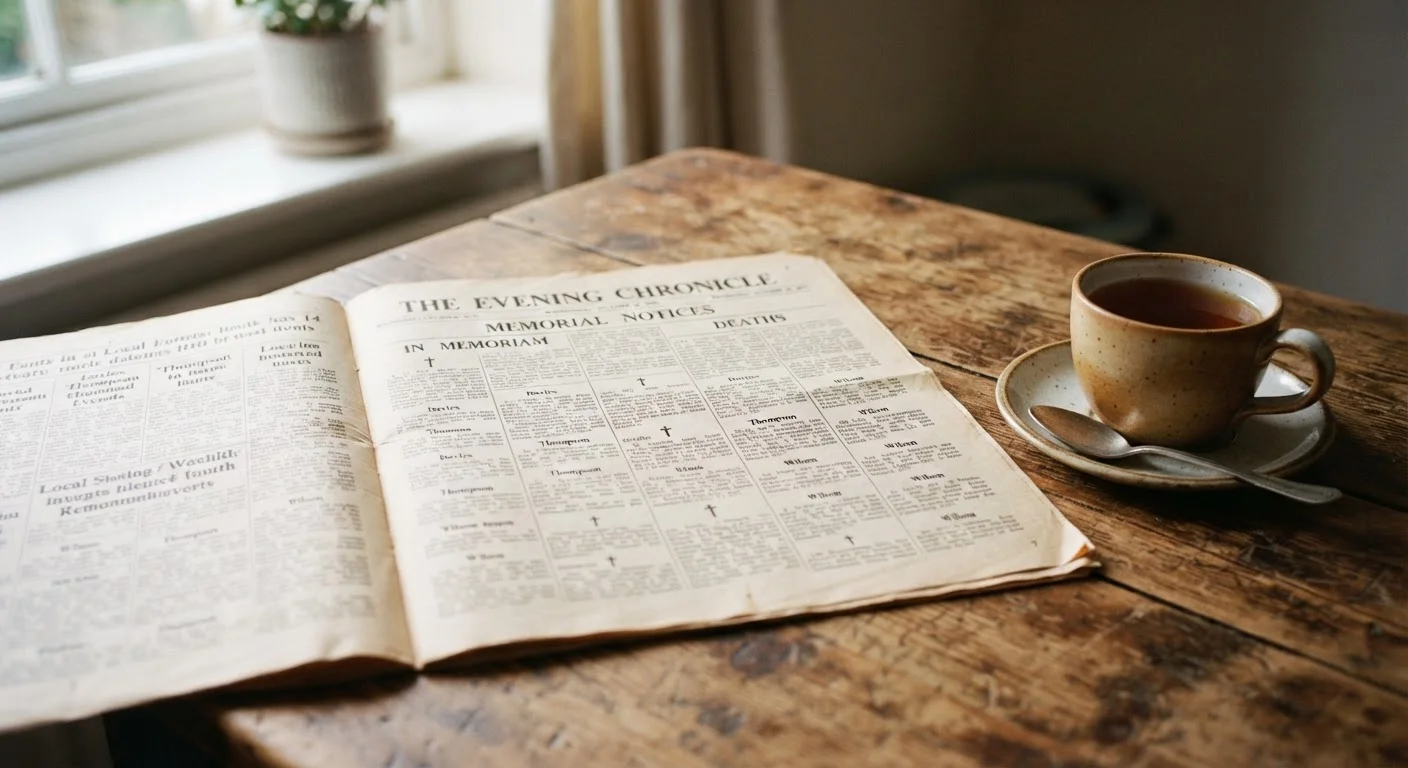 What Obituaries Can and Cannot Tell You About a Person's Life