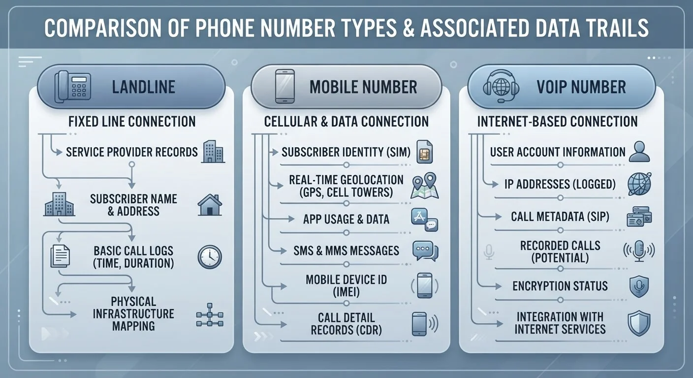 Why the Same Phone Lookup Returns Different Results for Different Number Types