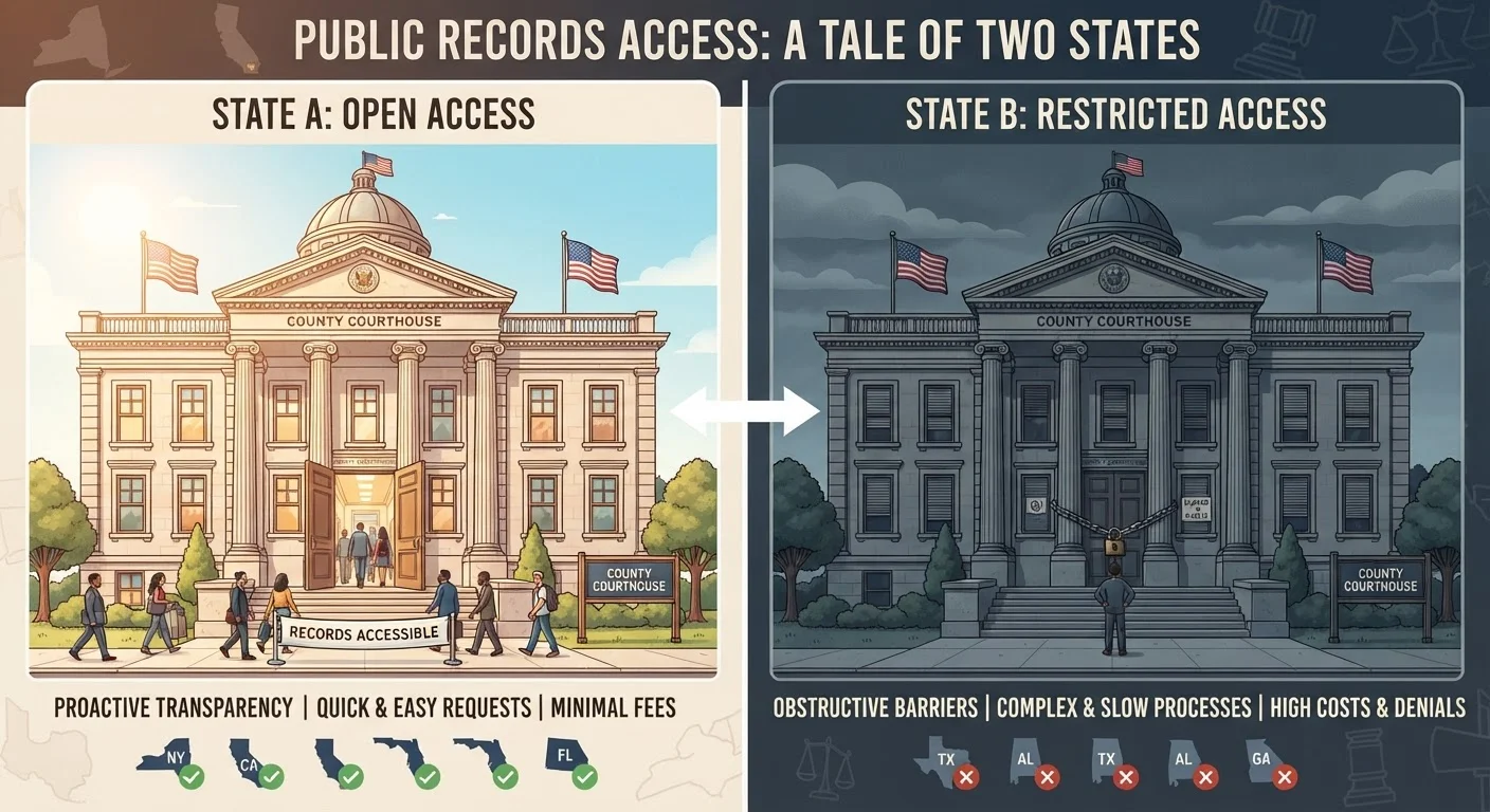 Why the Same Record Can Be Public in One State and Sealed in Another